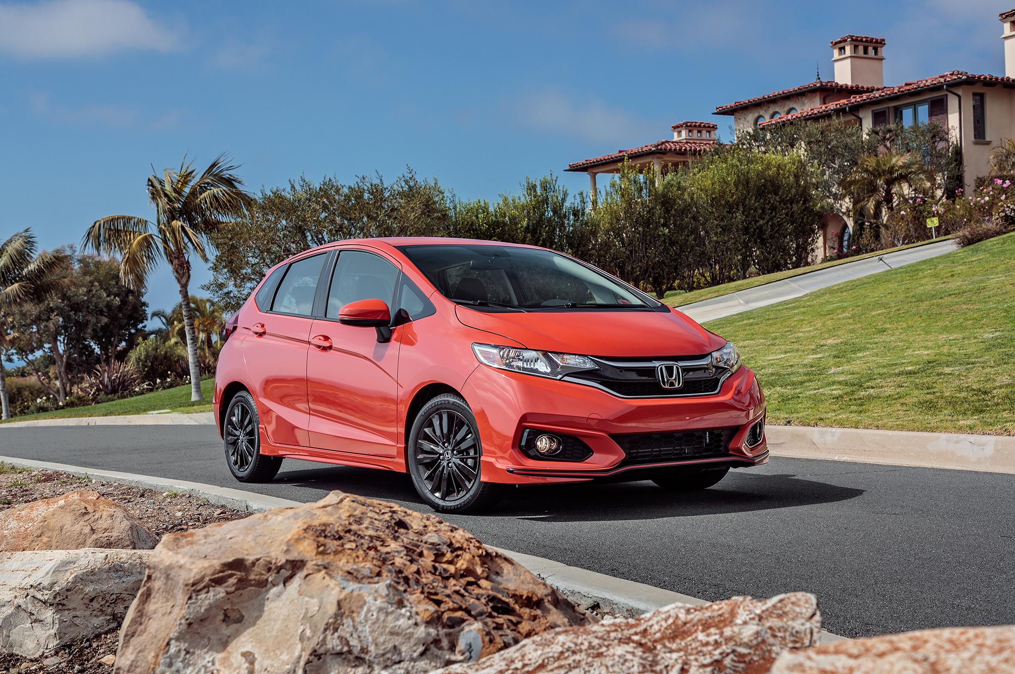 Compact rental car